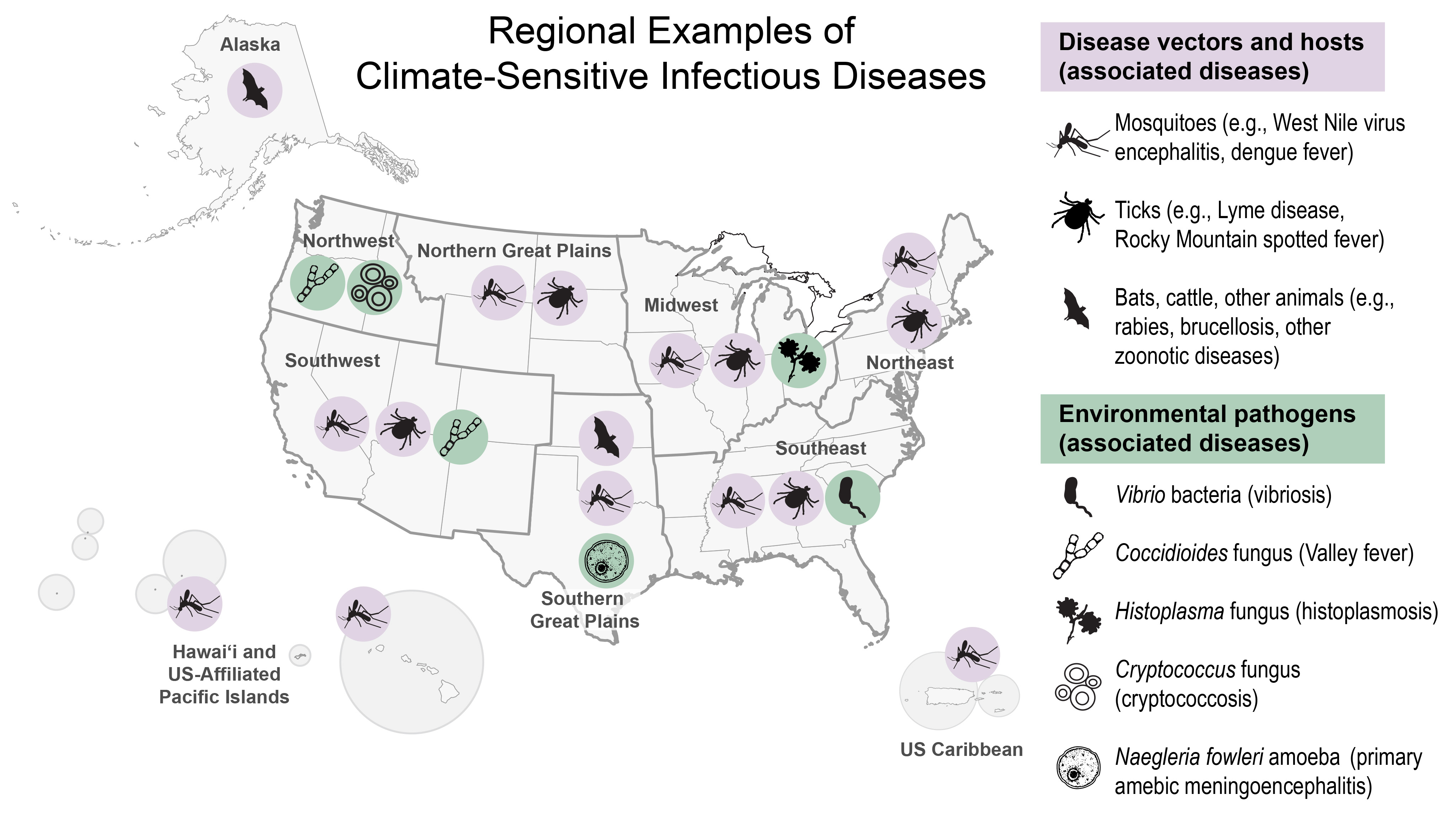 Regional Examples of Climate-Sensitive Infectious Diseases