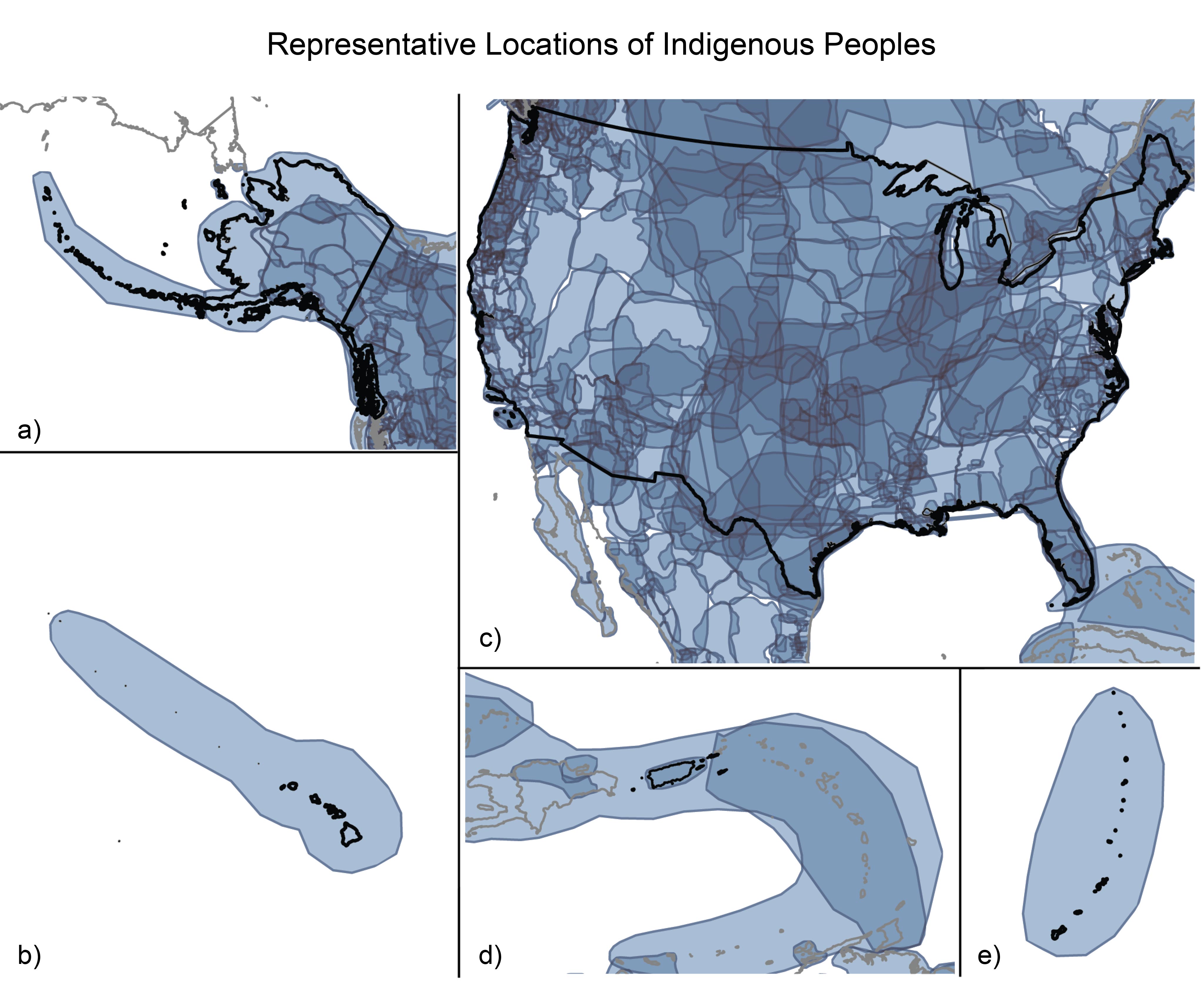 Representative Locations of Indigenous Peoples