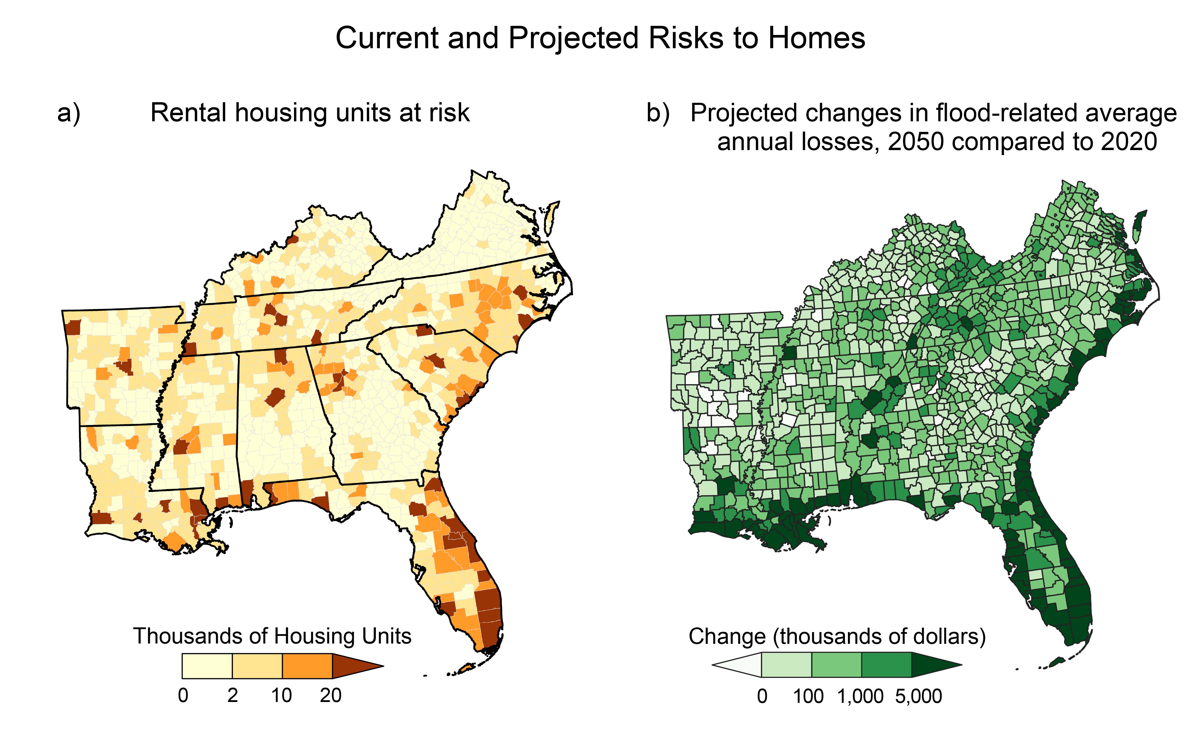 Current and Projected Risks to Homes