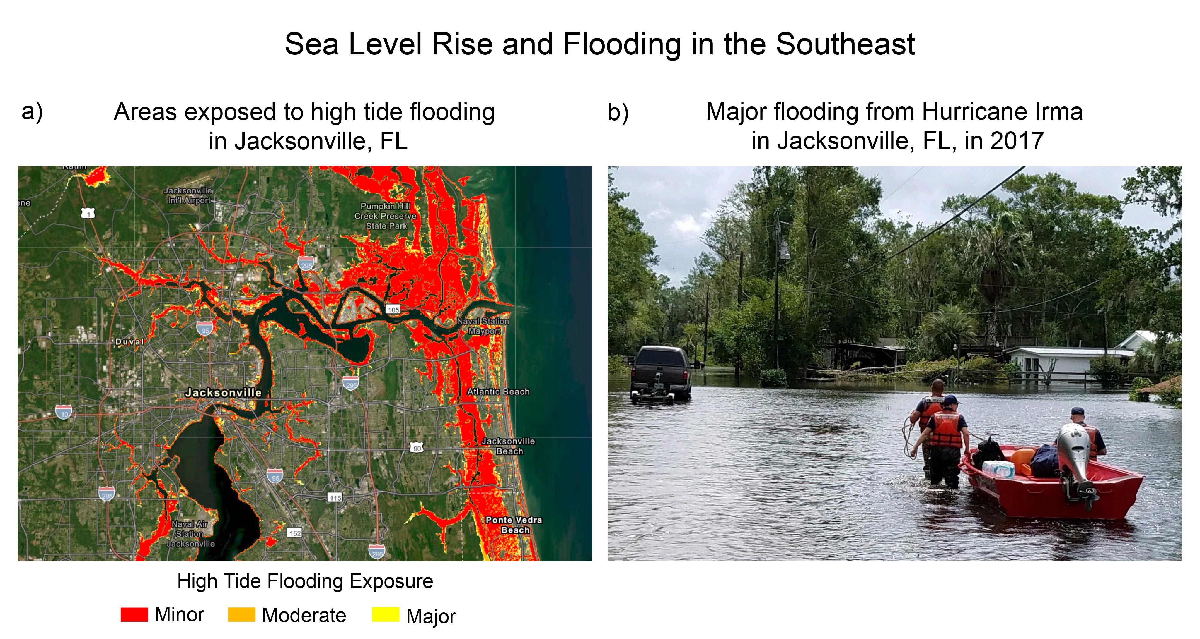 Sea Level Rise and Flooding in the Southeast
