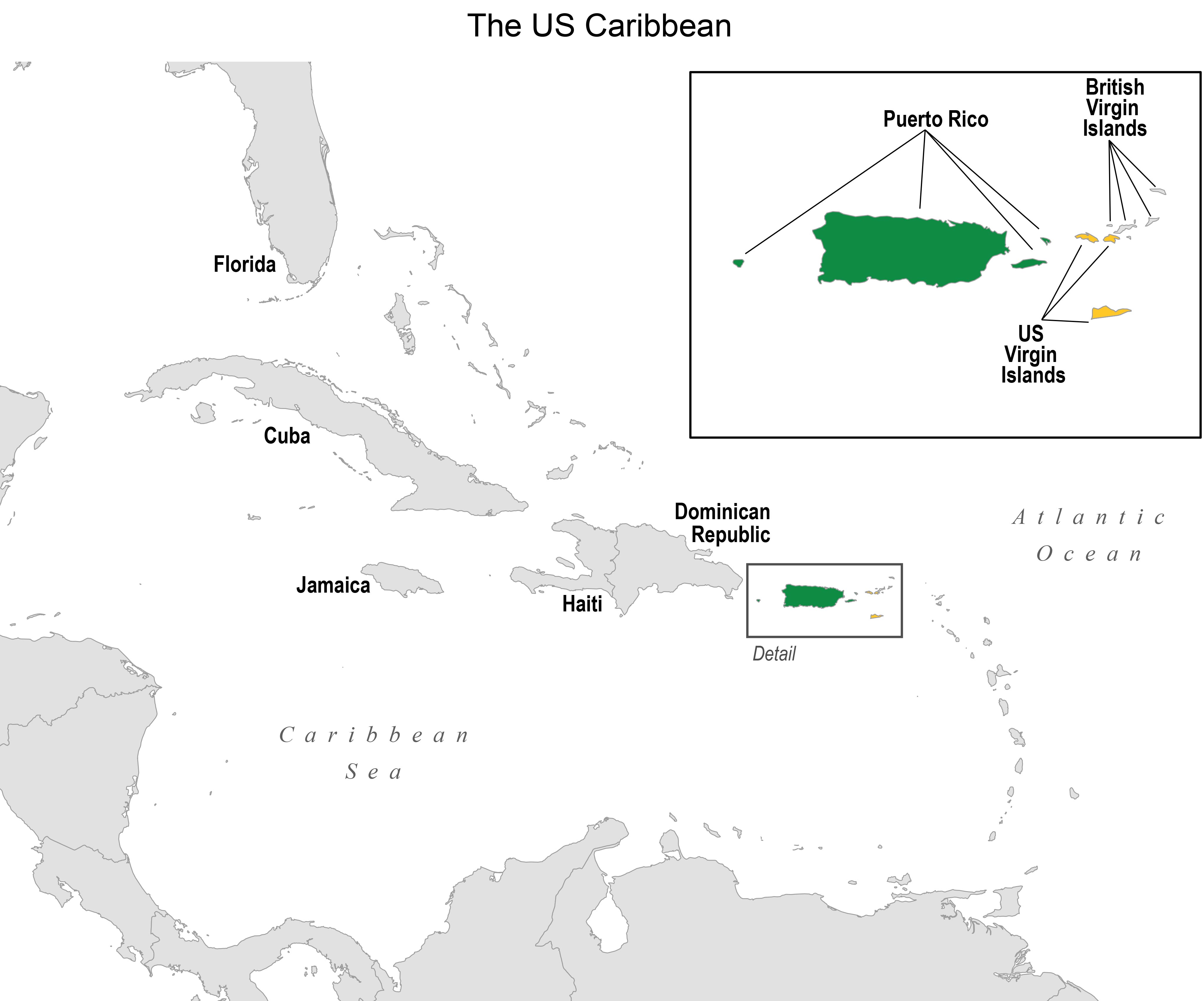 The US Caribbean