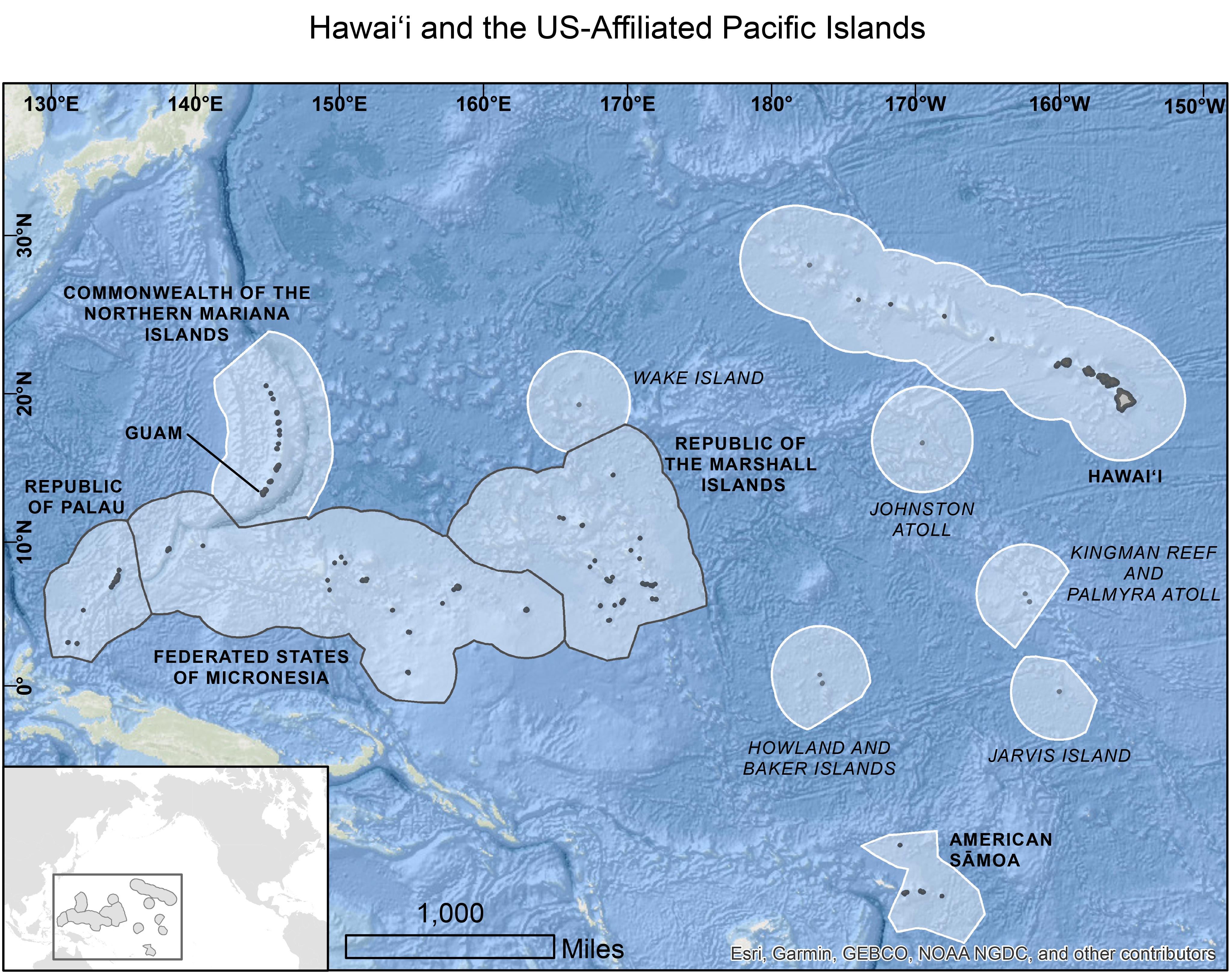 Hawaiʻi and the US-Affiliated Pacific Islands