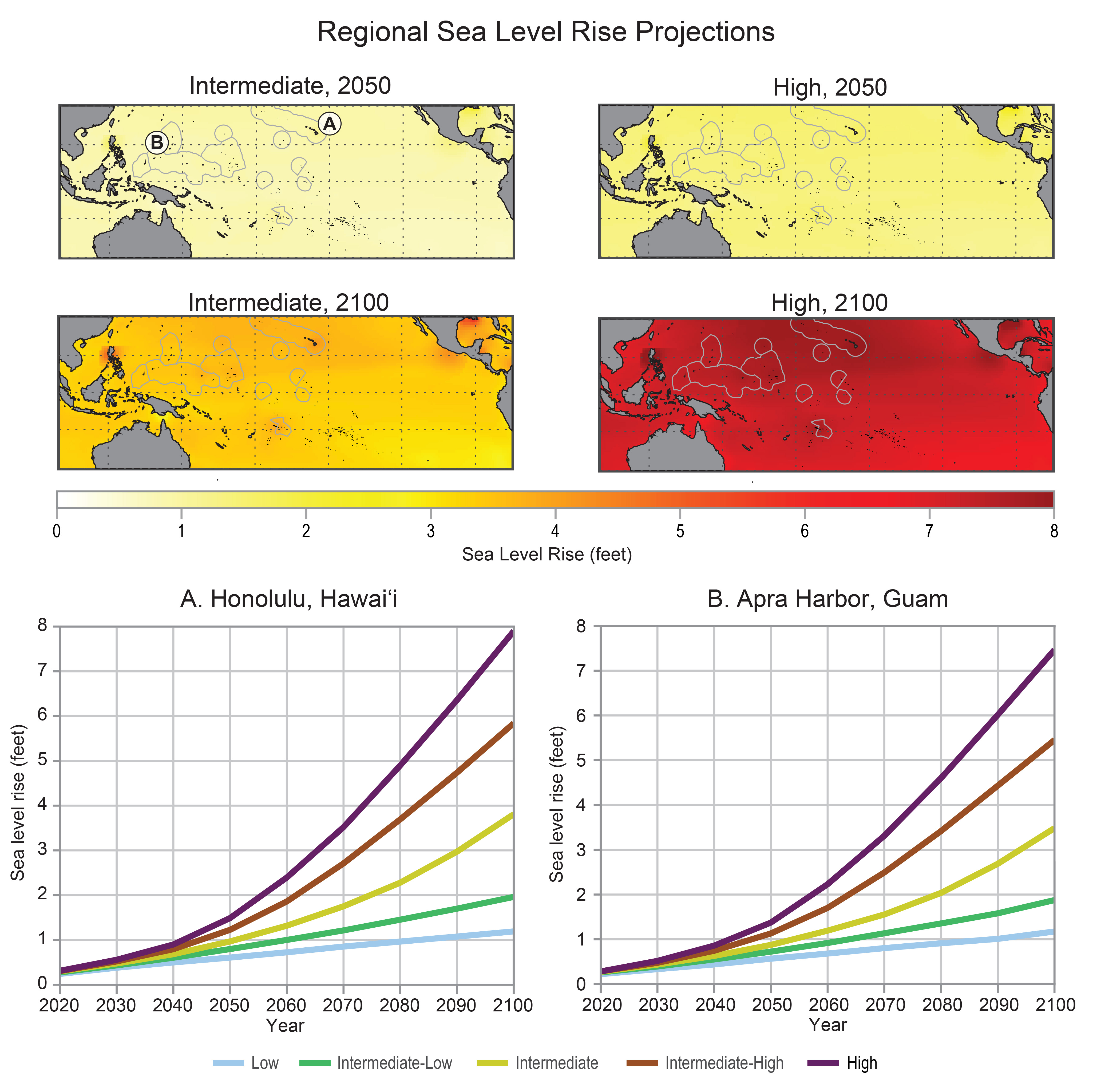 Regional Sea Level Rise Projections