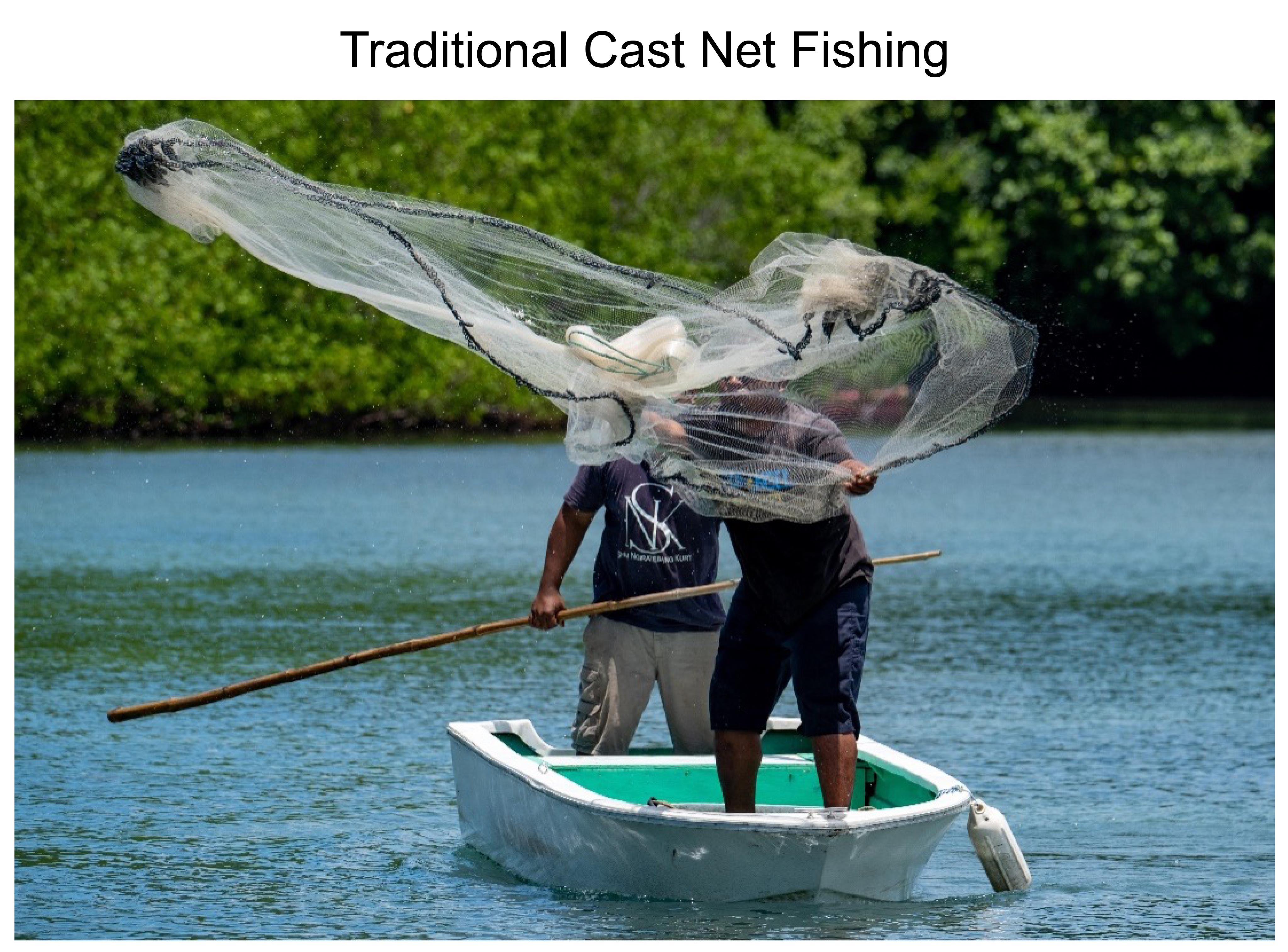 Traditional Cast Net Fishing