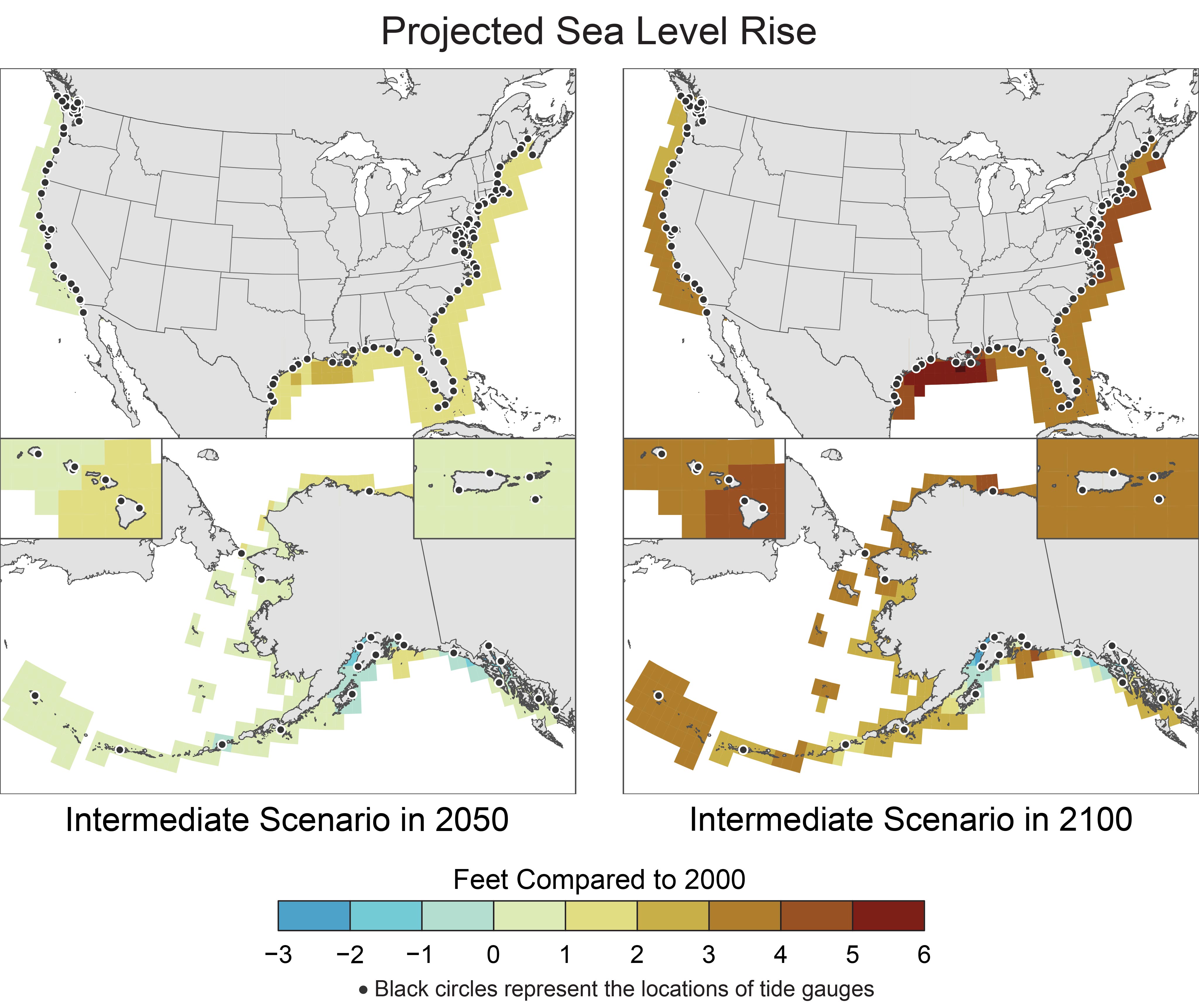 Projected Sea Level Rise
